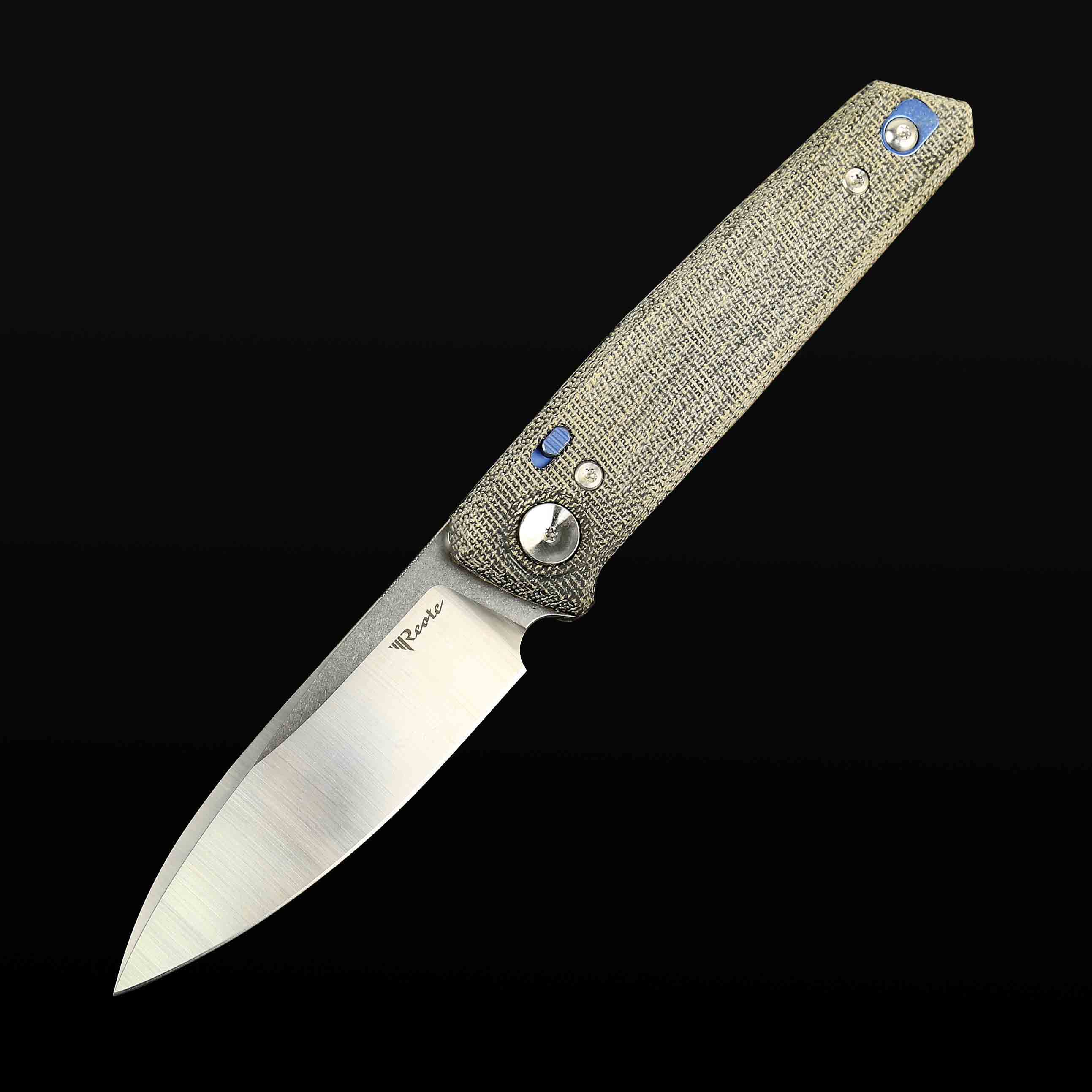 PL-6 Black Micarta inlay with Nitro-V blade