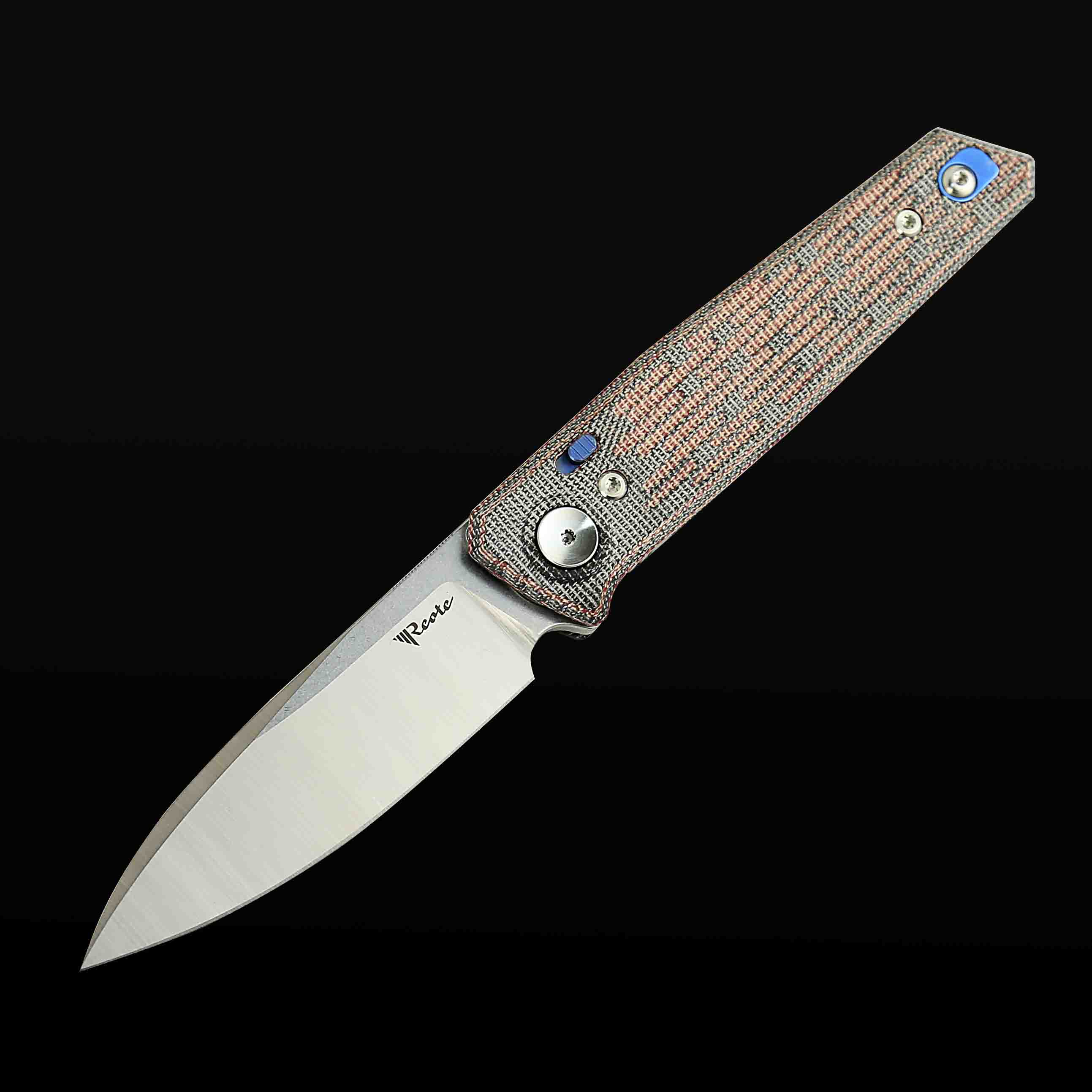 PL-6 Red/black Micarta inlay with Nitro-V blade