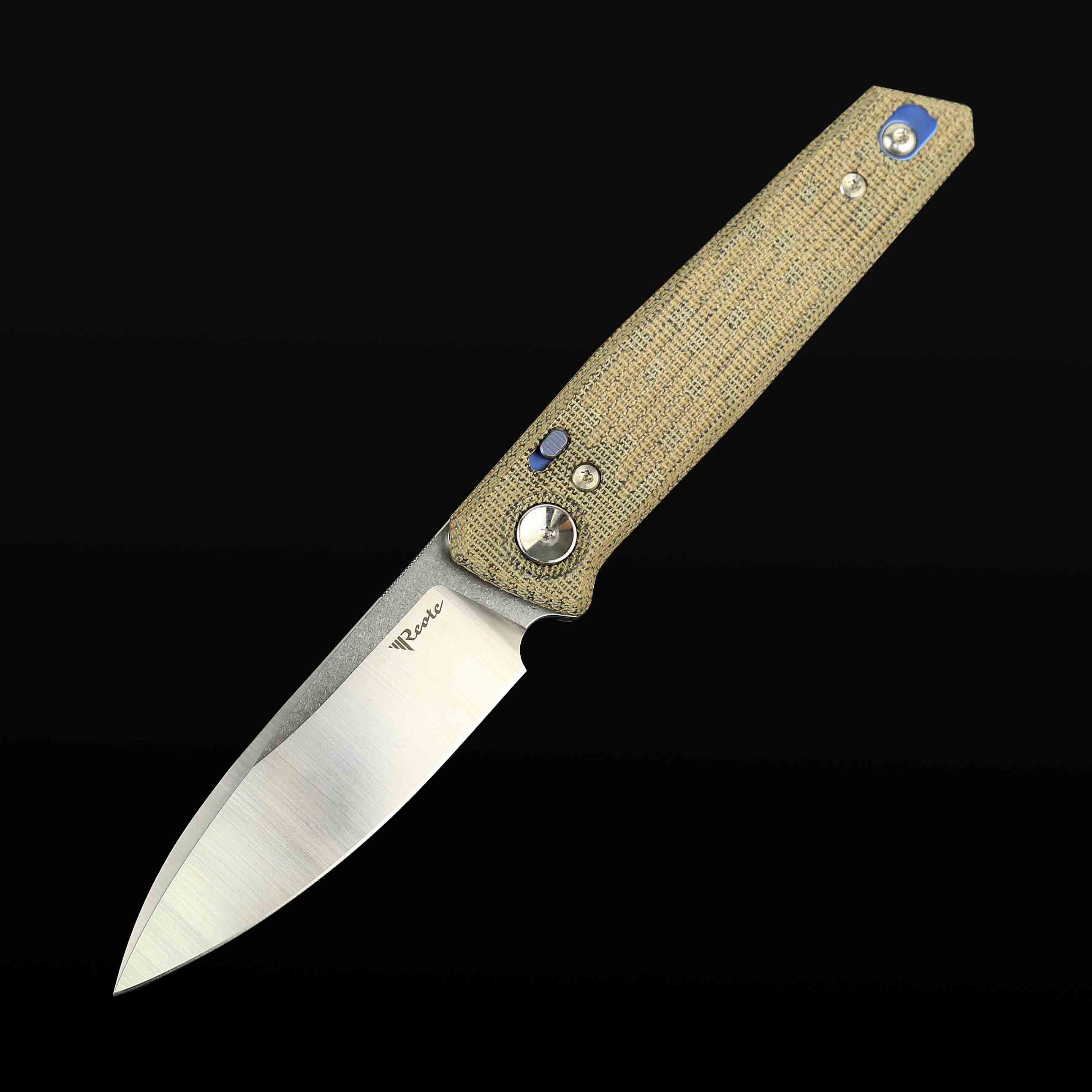 PL-6 Green/black Micarta inlay with Nitro-V blade